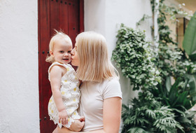 Семейная фотосессия в центре Марбельи