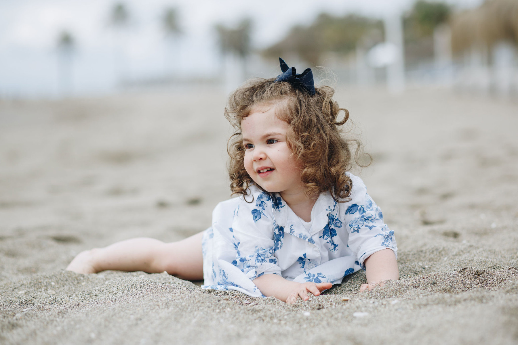 Kids photo shoot in the beach in Marbella