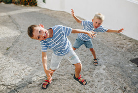 Sesión de fotos de familia en La Heredia,  Benahavís 