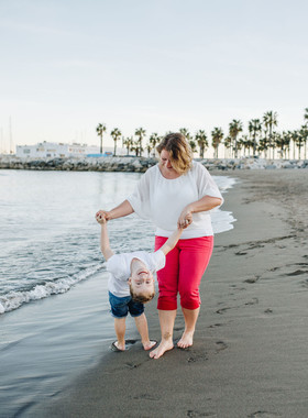 Sesión de fotos de familia en Benalmádena