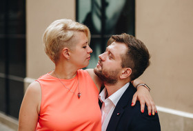 Семейная фотосессия на годовщину в Малаге