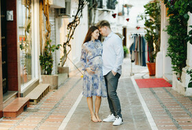Couple photo set in Marbella