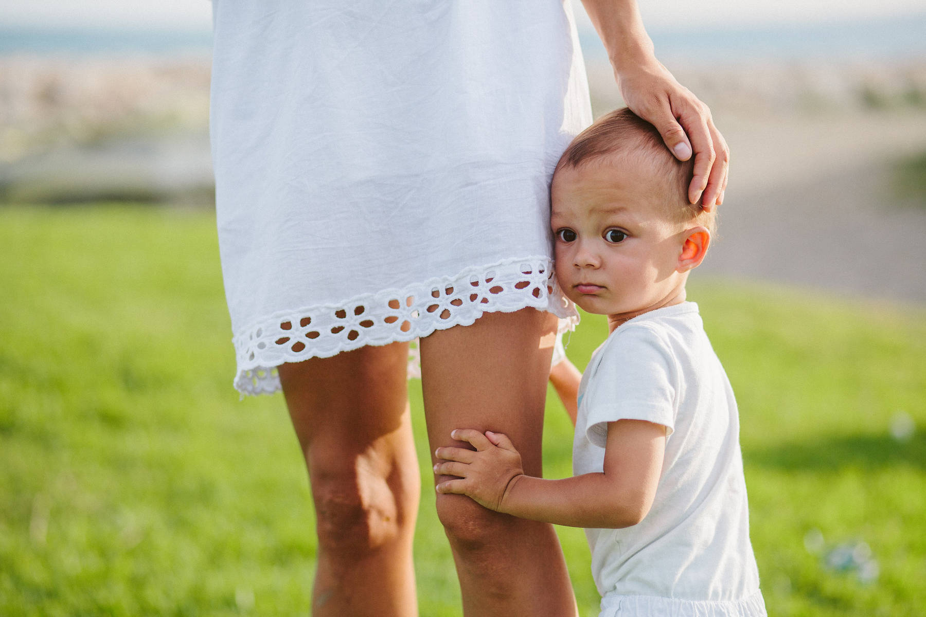 Sesión de fotos de familia en El Palo, Málaga