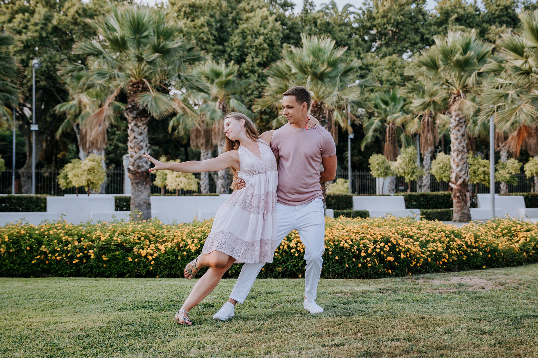 Romantic photo shoot in Málaga