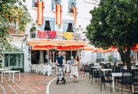 Fotografía de familia en el Centro de Marbella