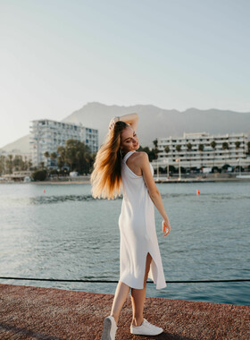 Sesión de fotos para tres amigas en el Centro de Marbella