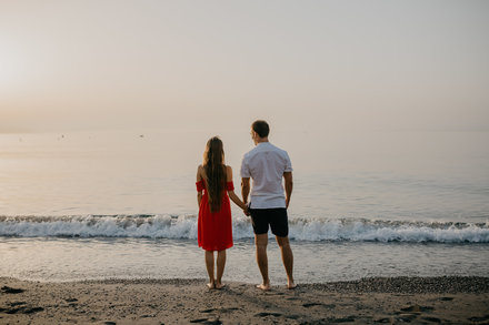 Sesión de fotos preboda en Torremolinos 