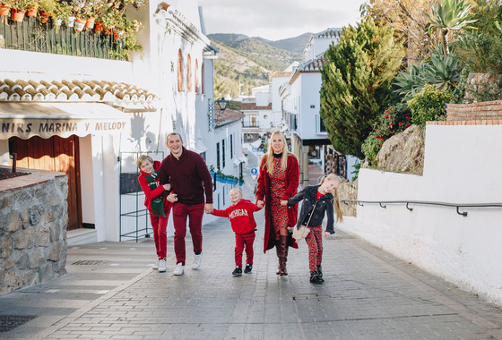 Family photography in Mijas
