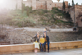 Sesión fotográfica de familia en Málaga