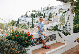 Sesión de fotos de familia en La Heredia,  Benahavís 