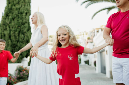 Family photo shoot in Benahavís