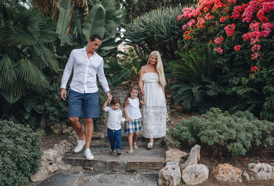 Sesión de fotos de familia en Marbella