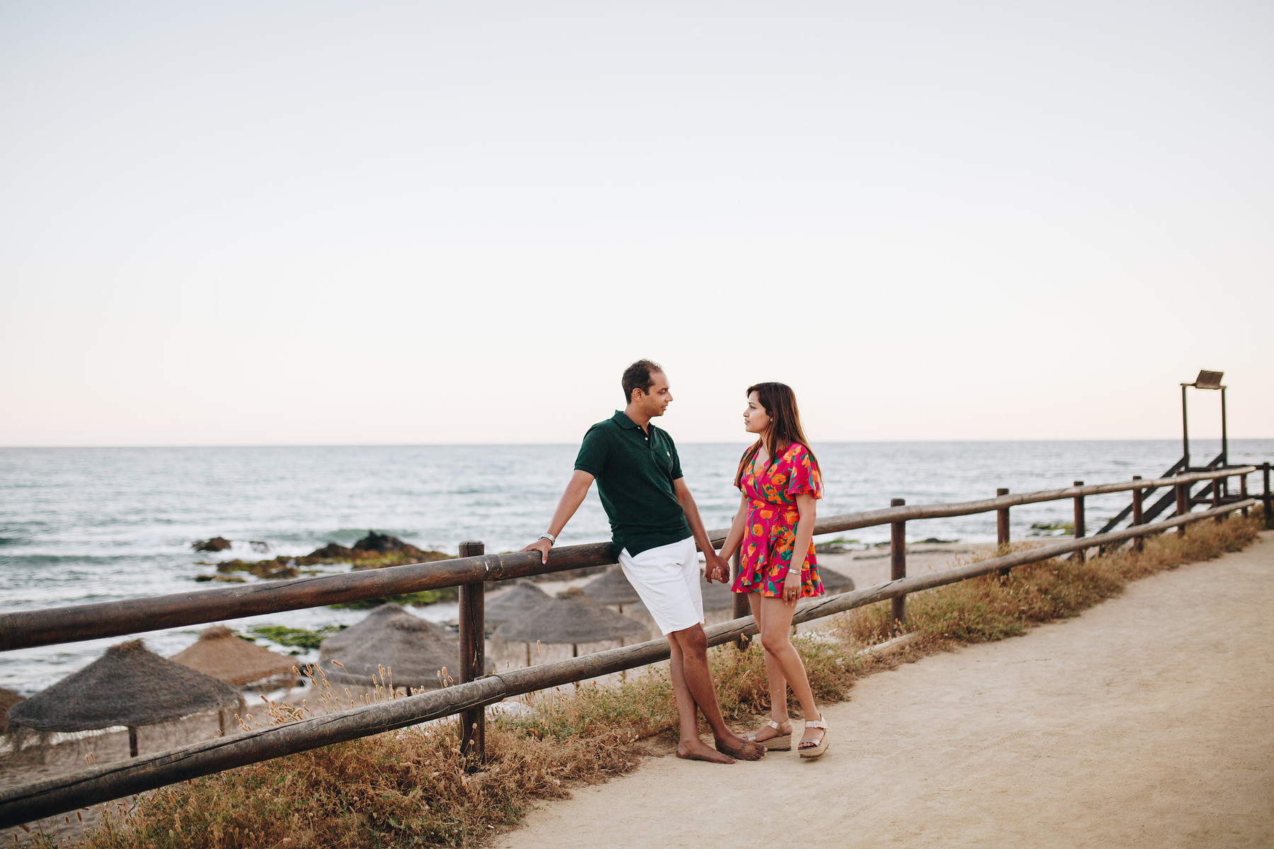 Love Story photo shooting in Mijas Costa