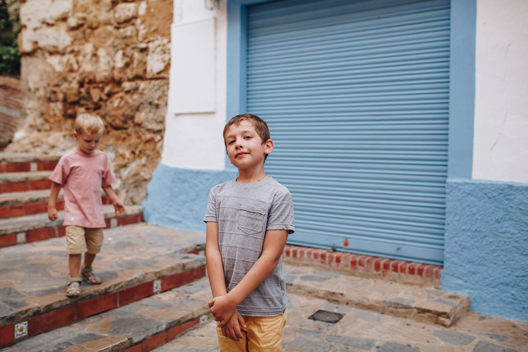 Family photo shoot in Marbella