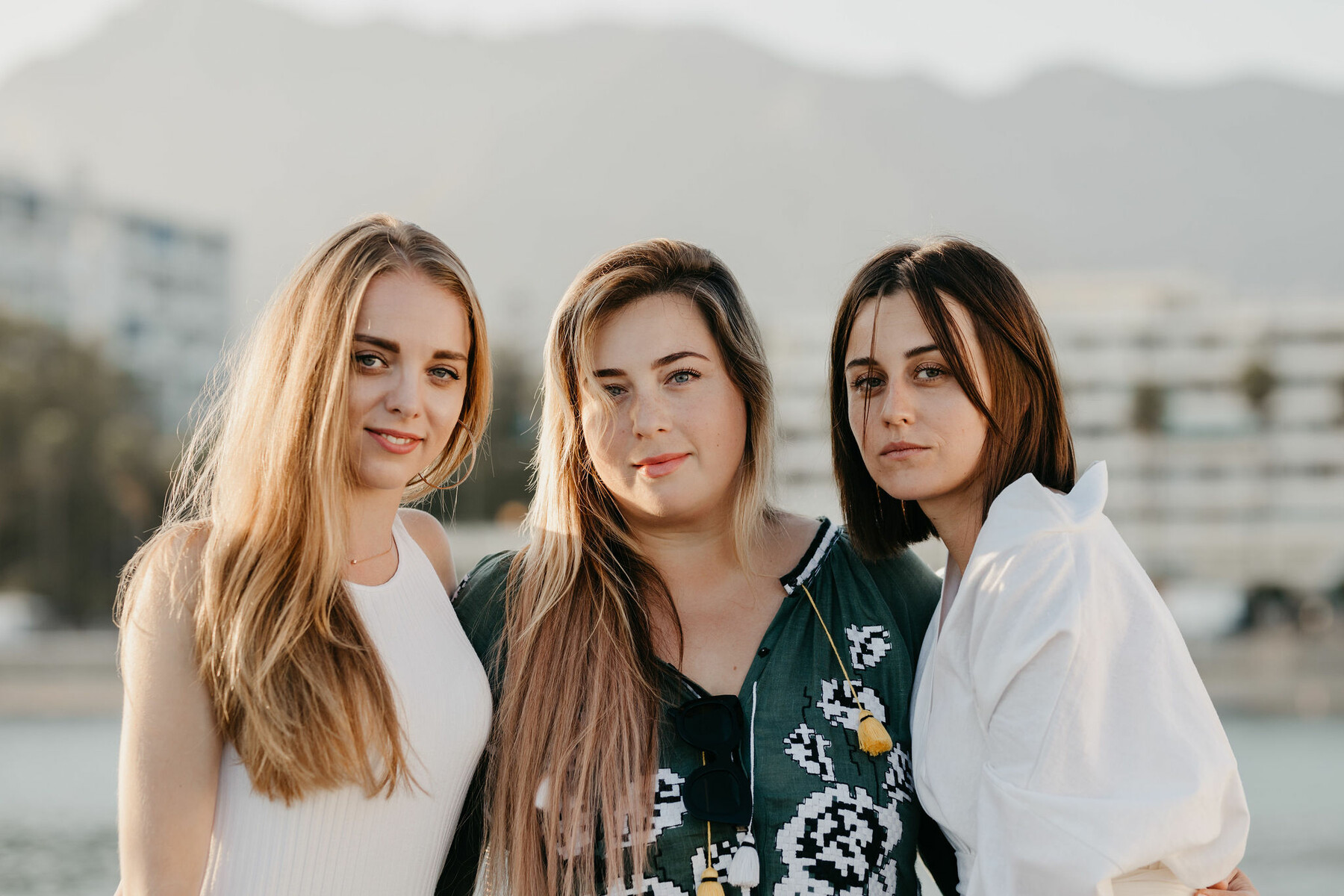 Sesión de fotos para tres amigas en el Centro de Marbella