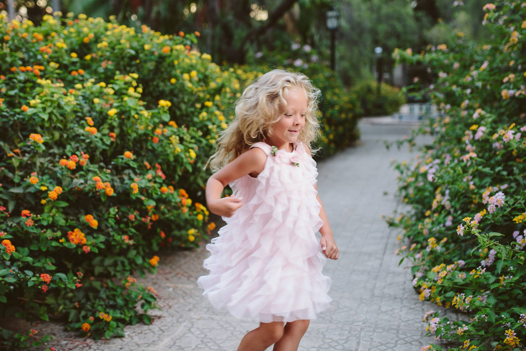 Sesión de fotos de familia en el Parque deución en Marbella