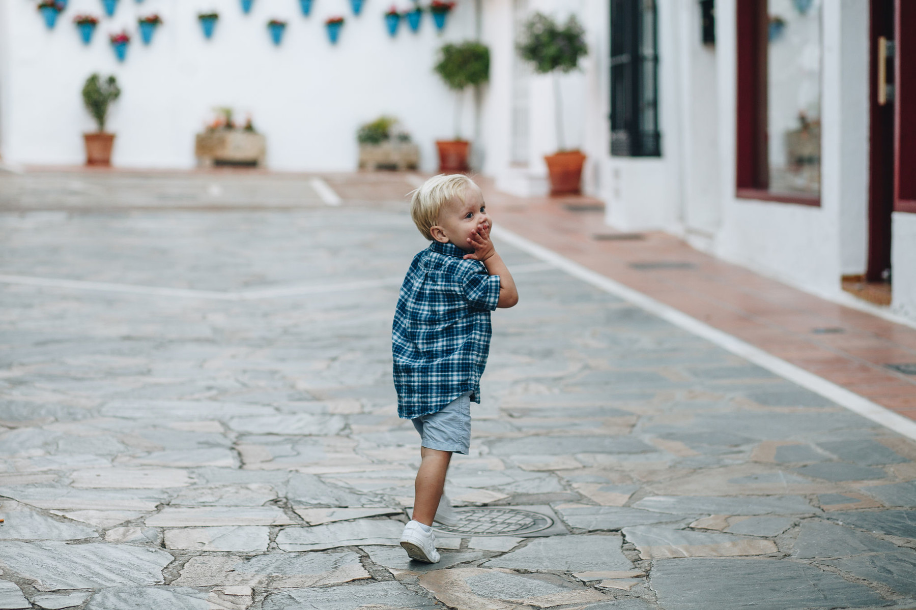 Family photography in the Center of Marbella