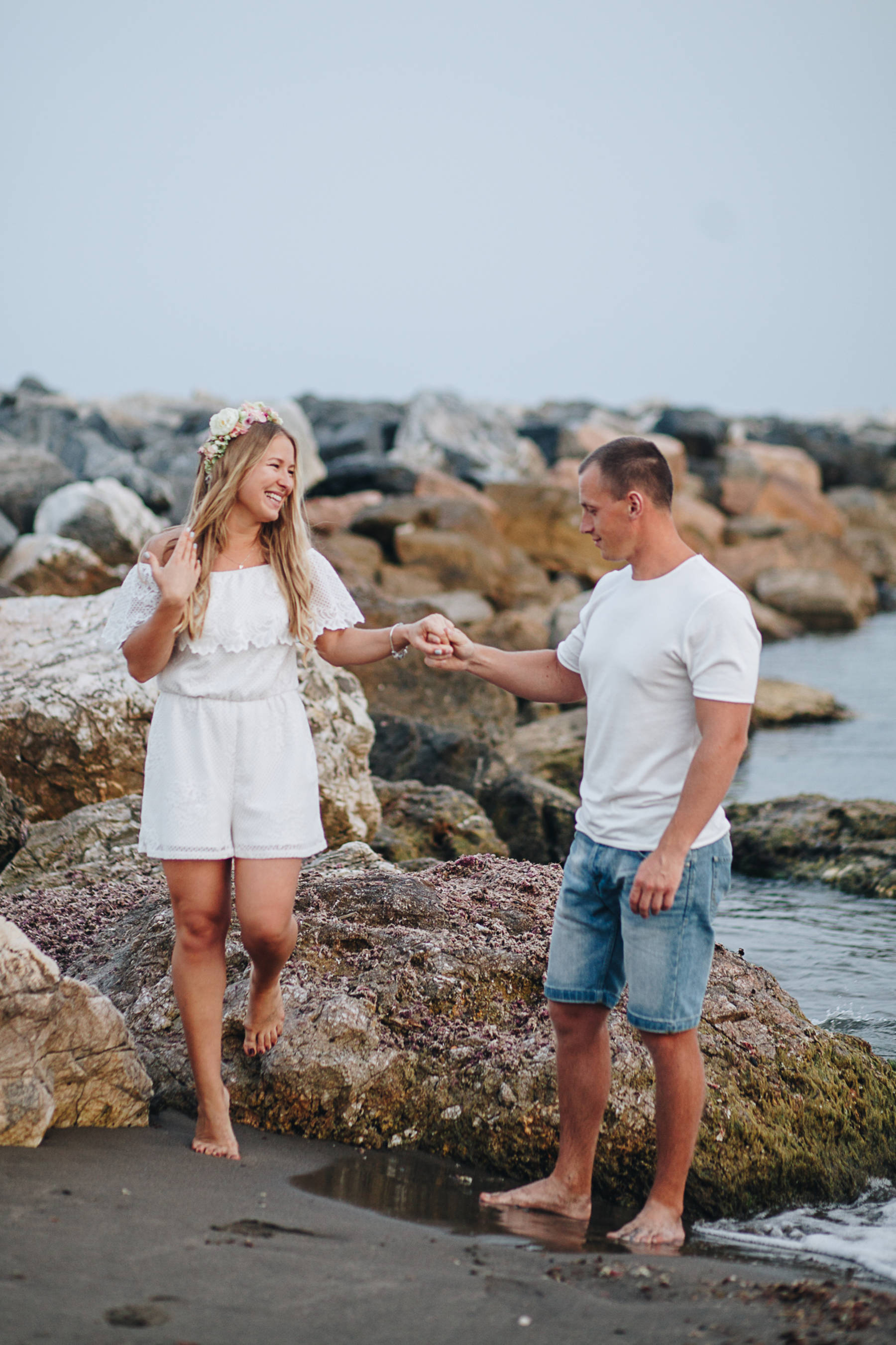 Sesión preboda en Cabopino, Marbella