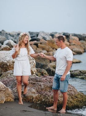 Sesión preboda en Cabopino, Marbella