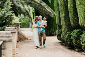 Family photoshoot in Granada