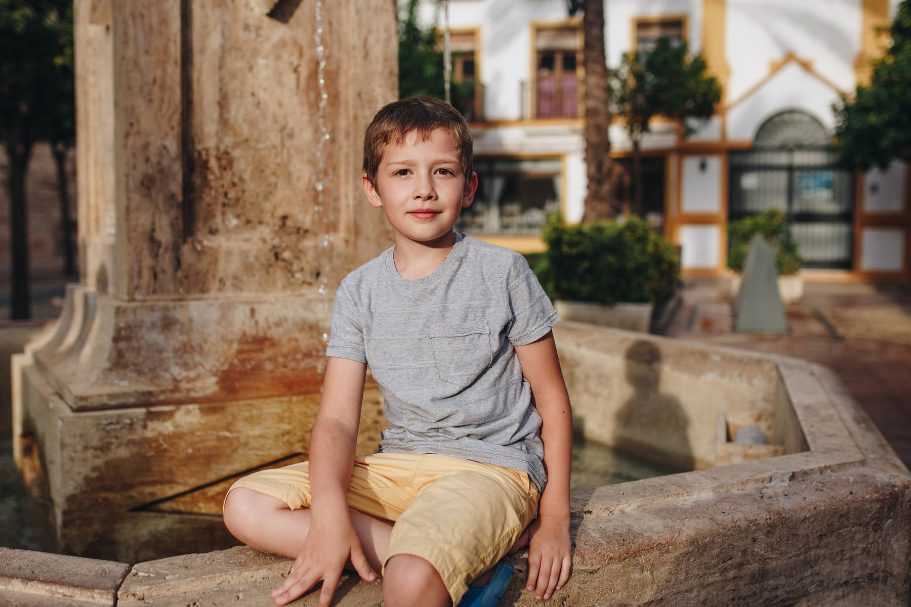 Family photo shoot in Marbella