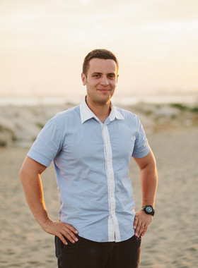 Portrait photo shoot in El Palo, Malaga