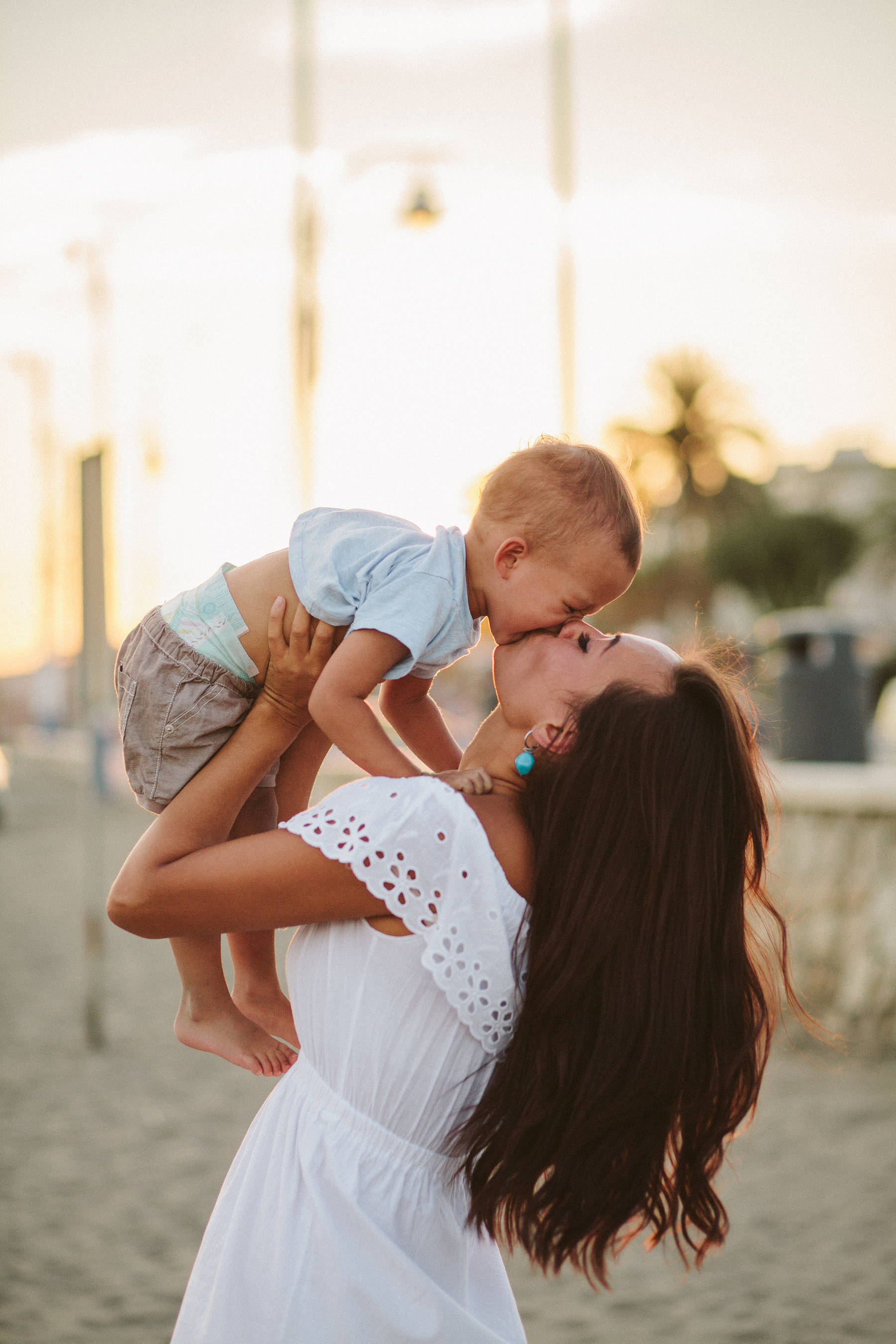 Sesión de fotos de familia en El Palo, Málaga