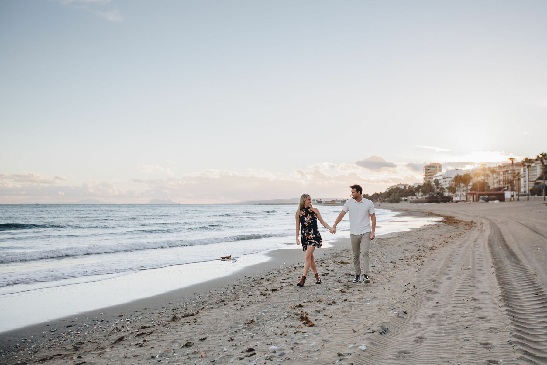 Sesión de fotos de amigos en Estepona