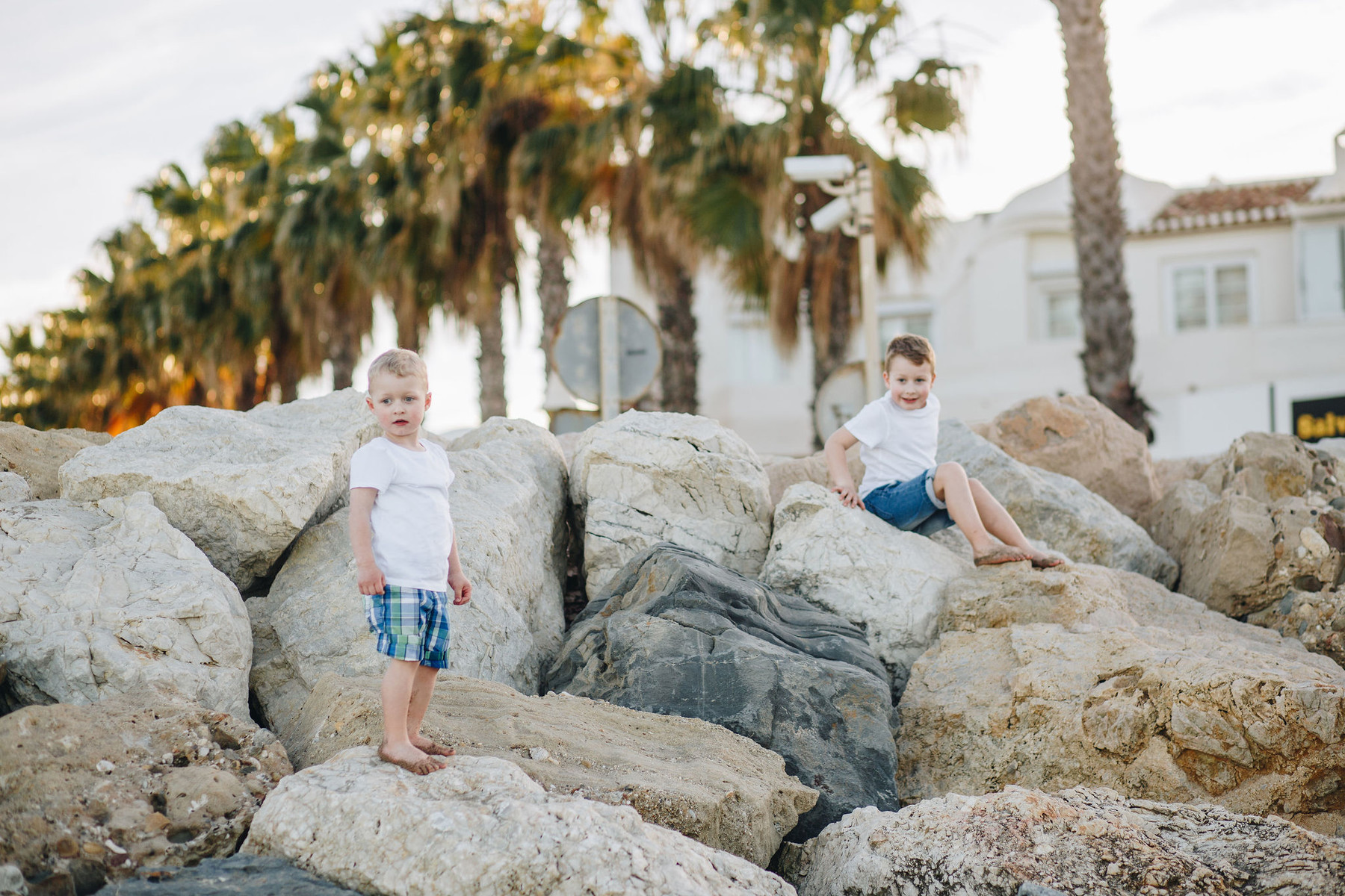 Family photo shoot in Benalmadena