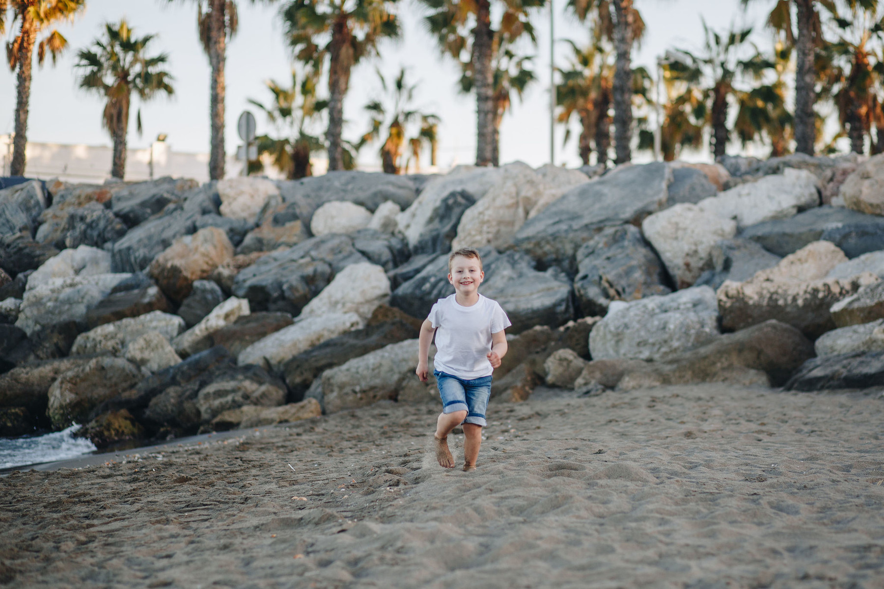 Family photo shoot in Benalmadena