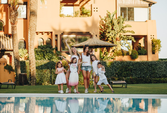 Sesión de fotos de familia en Estepona