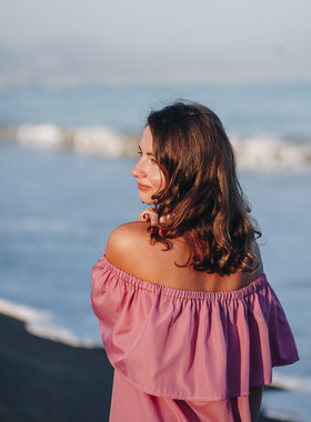 Sesión preboda en la playa de Torremolinos 