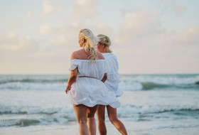 Sesión de fotos de amigas en Mijas Costa