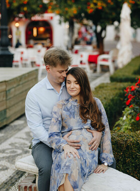 Couple photo set in Marbella