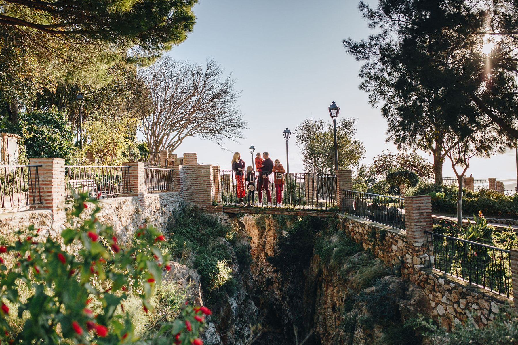 Fotografía de familia en Mijas Pueblo