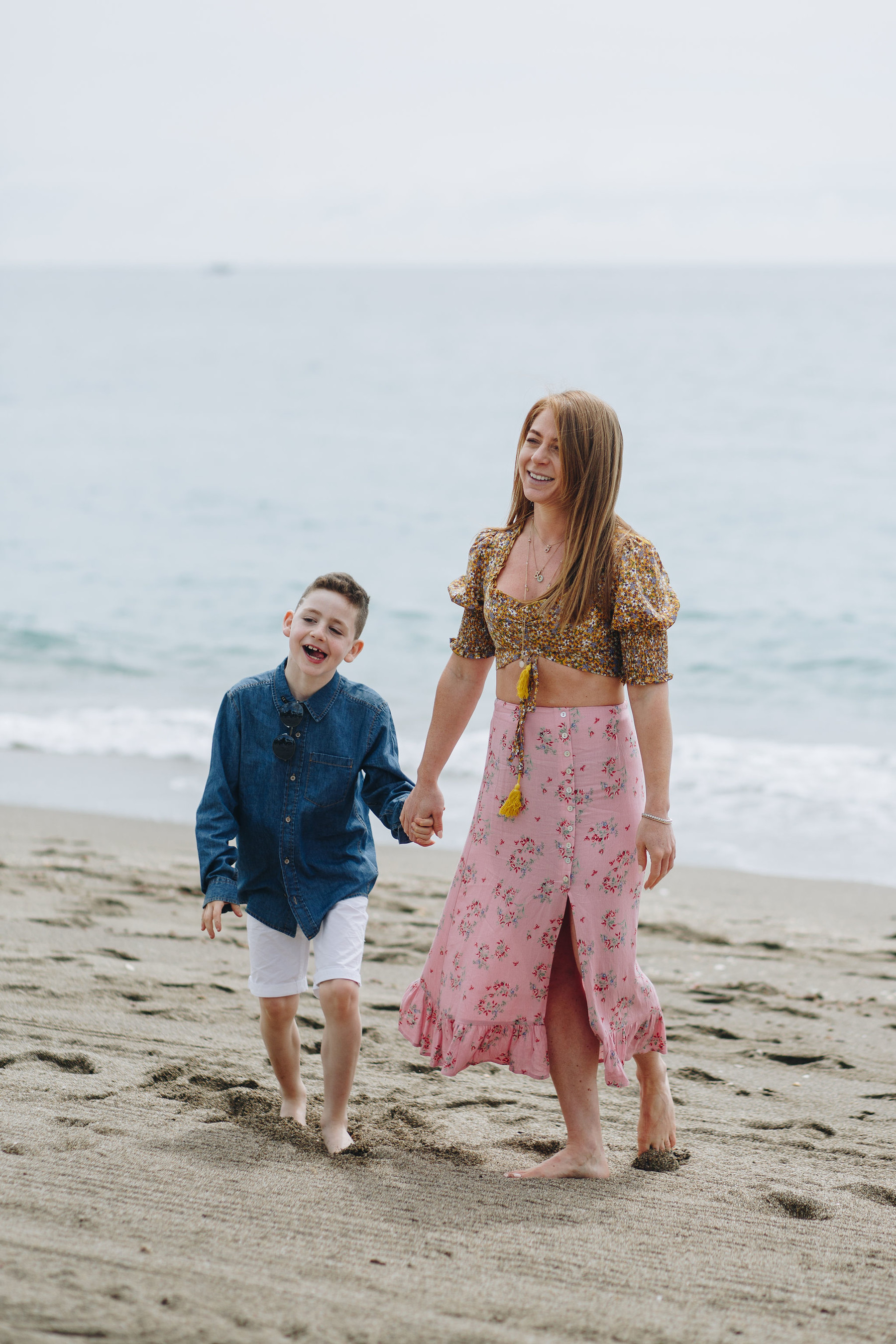 Kids photo shoot in the beach in Marbella