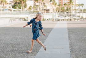 Family photo shoot in the Port of Málaga