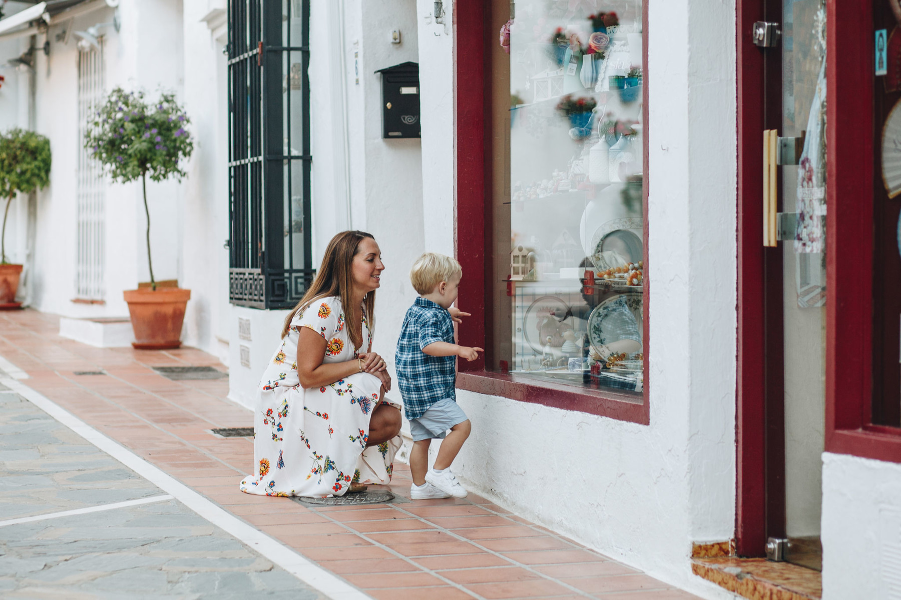 Family photography in the Center of Marbella