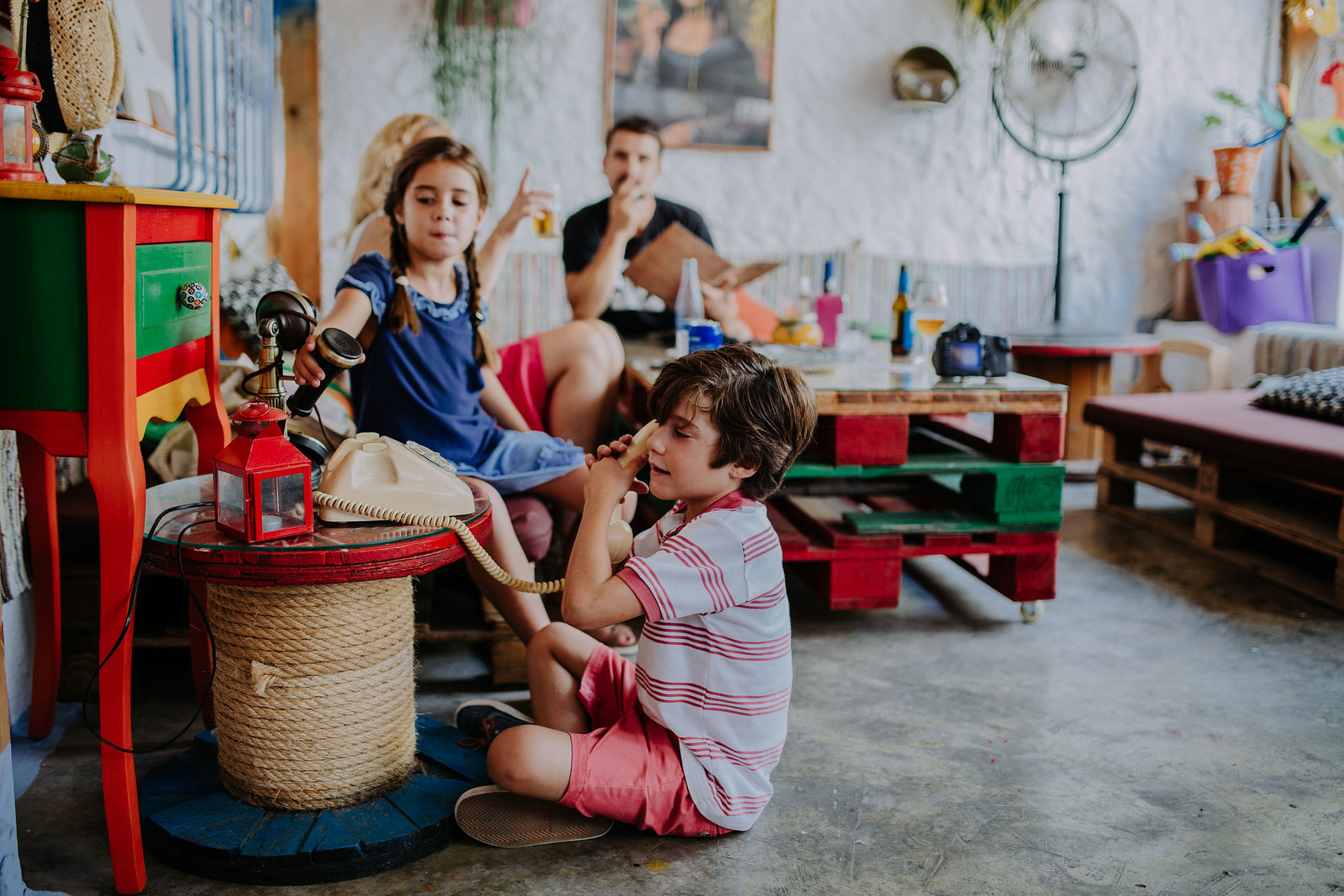 Un día de la vida de una familia de Málaga