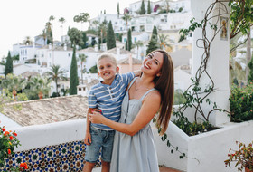 Sesión de fotos de familia en La Heredia,  Benahavís 