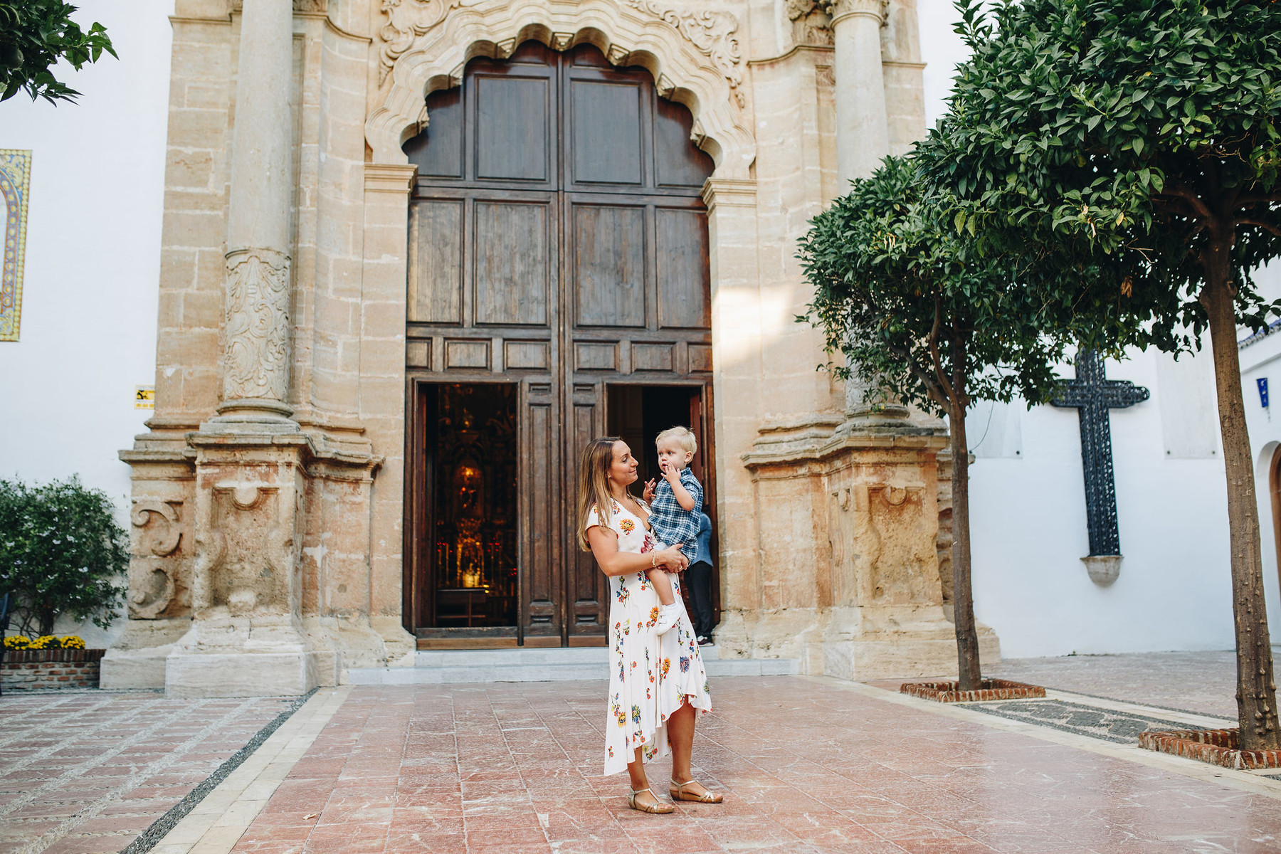 Family photography in the Center of Marbella