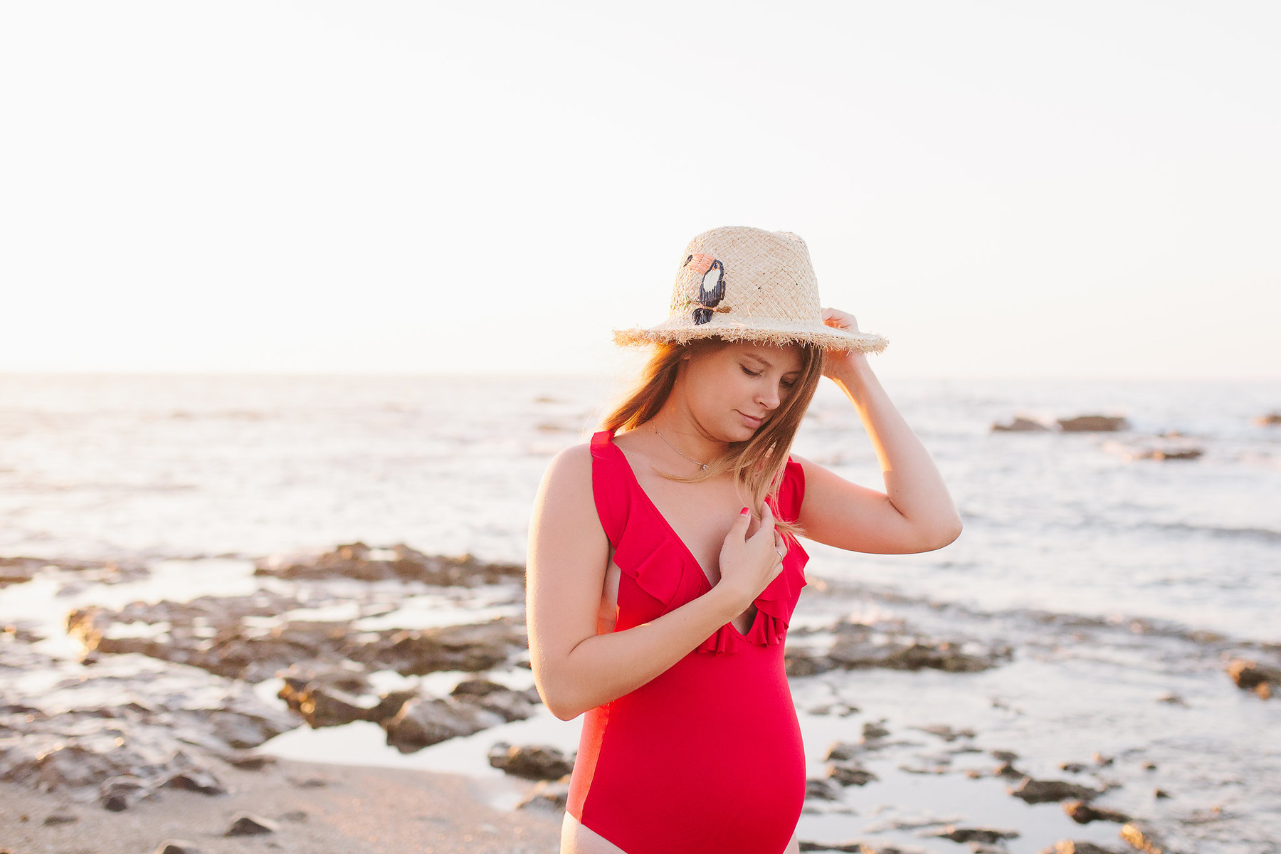 Pregnancy photo shoot at Riviera del Sol