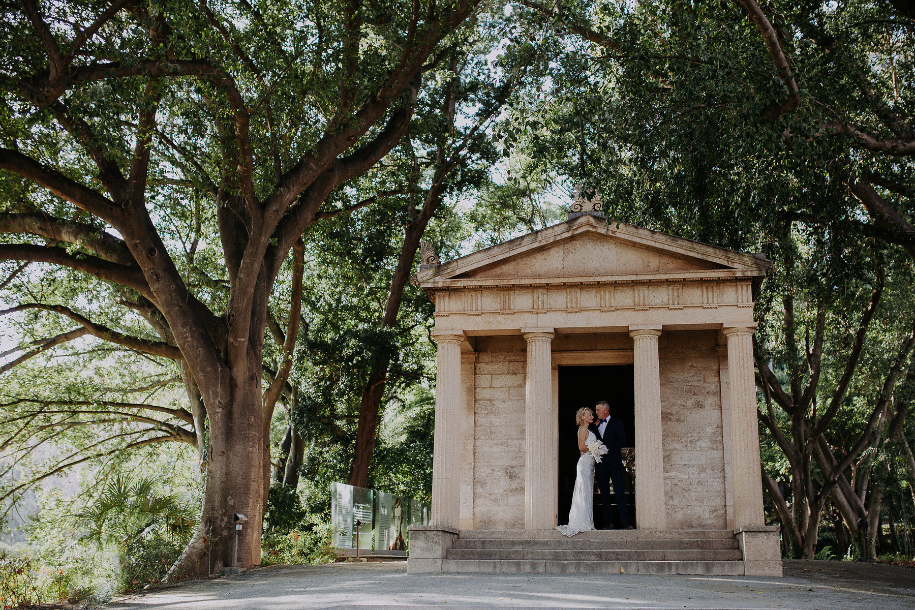 Wedding in the Botanical Garden of Malaga