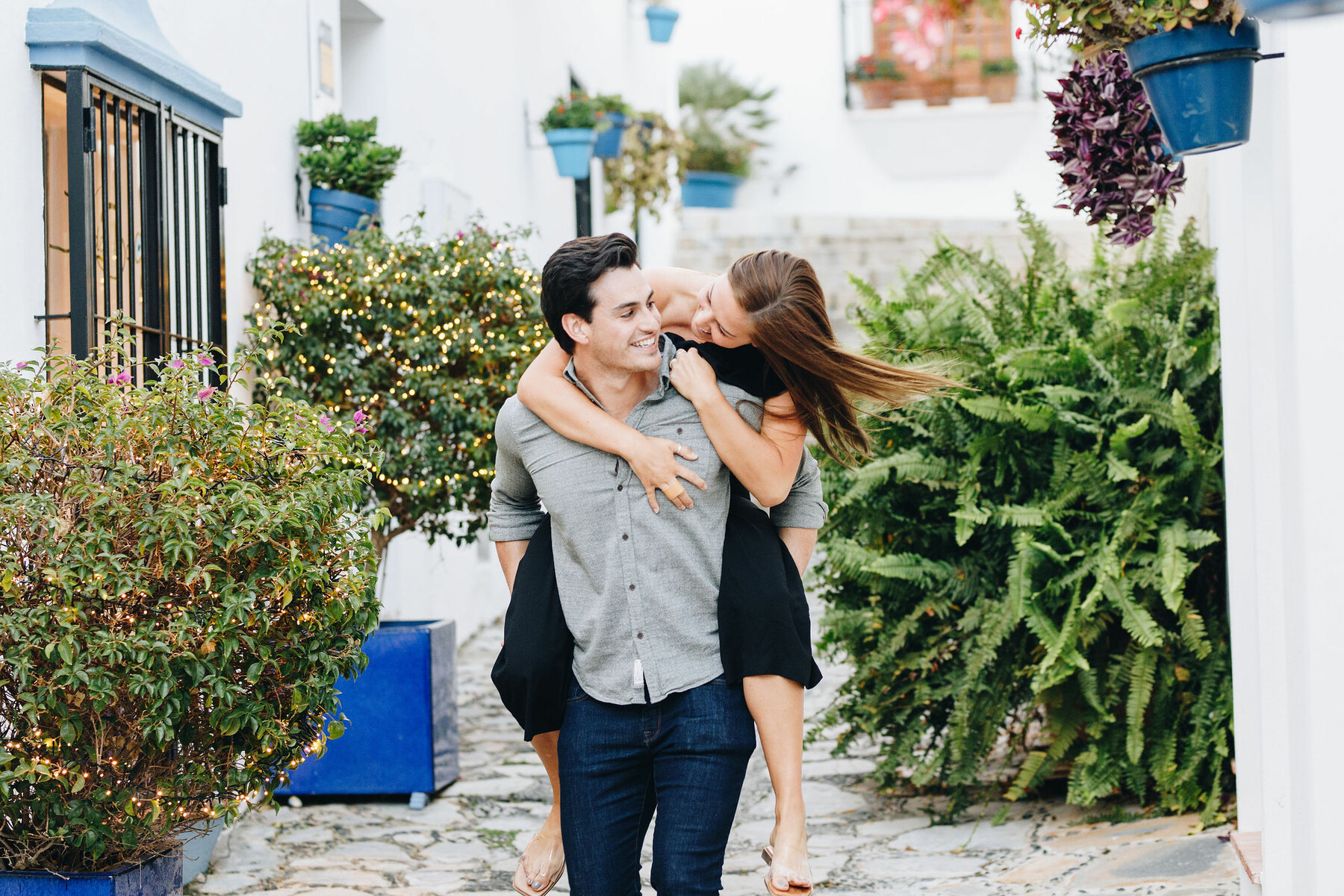 Sesión de fotos de amigos en Estepona