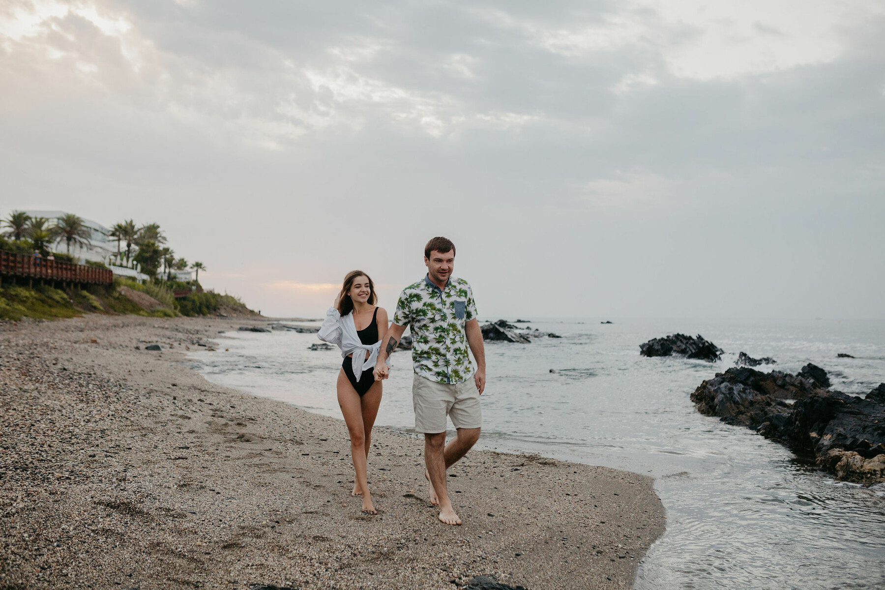 Romantic photo shoot in Mijas Costa