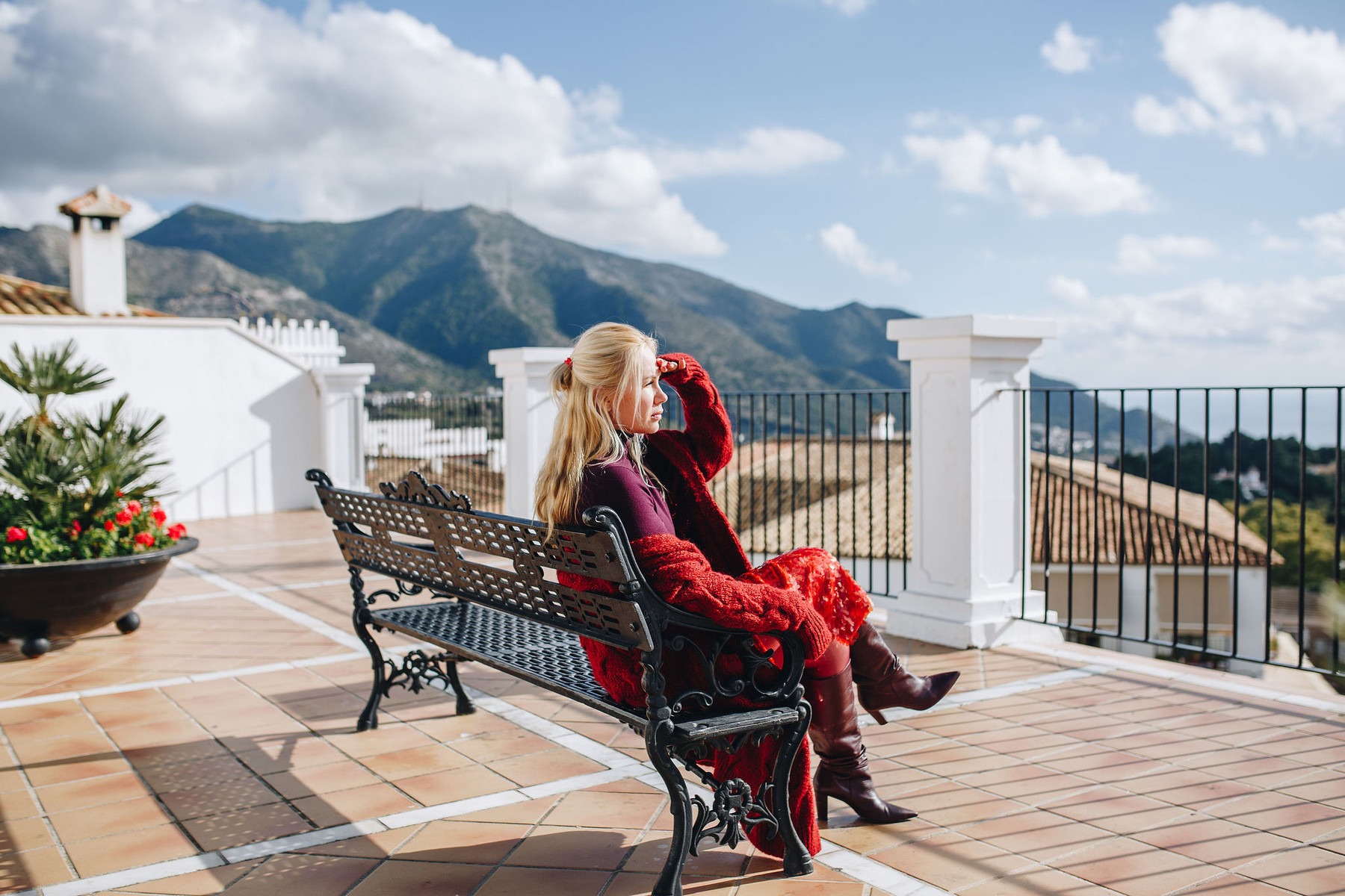 Fotografía de familia en Mijas Pueblo