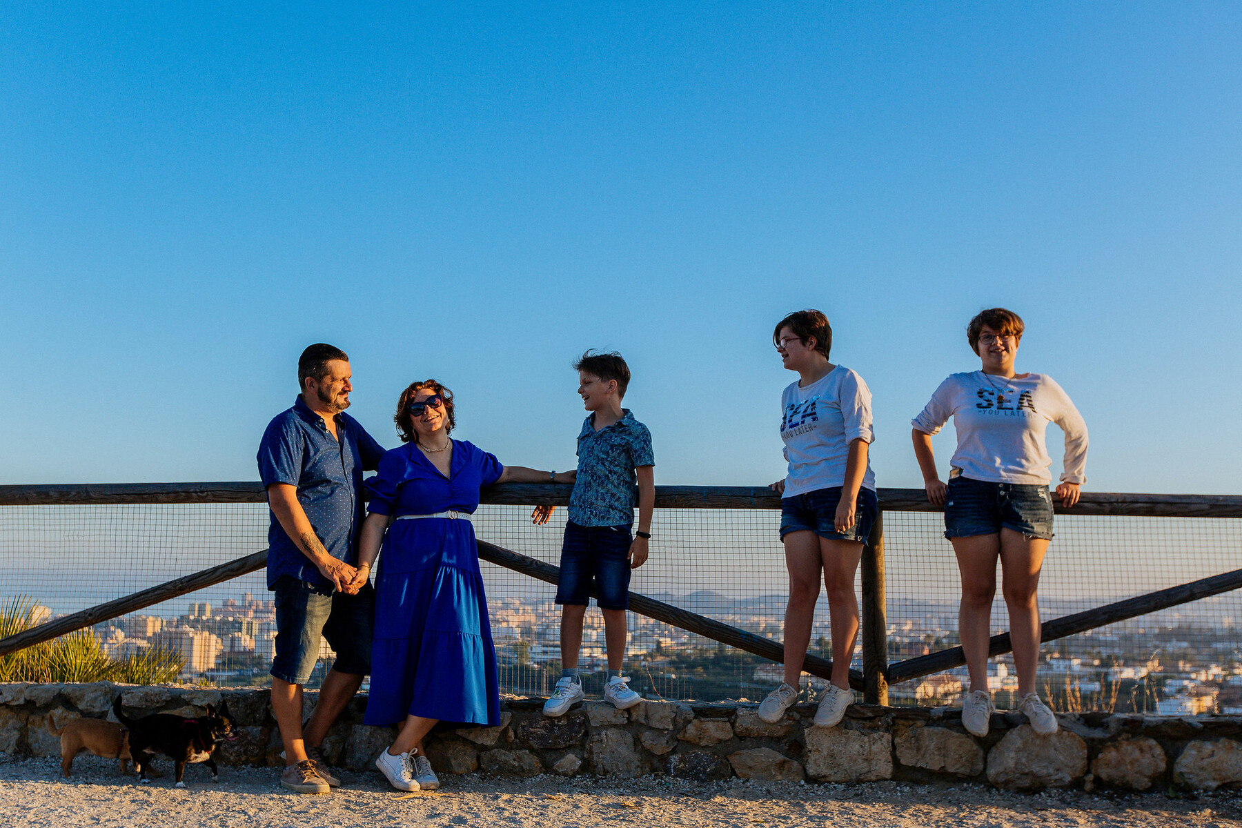 Sesión de fotos de familia en Fuengirola