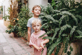 Семейная фотосессия в центре Марбельи