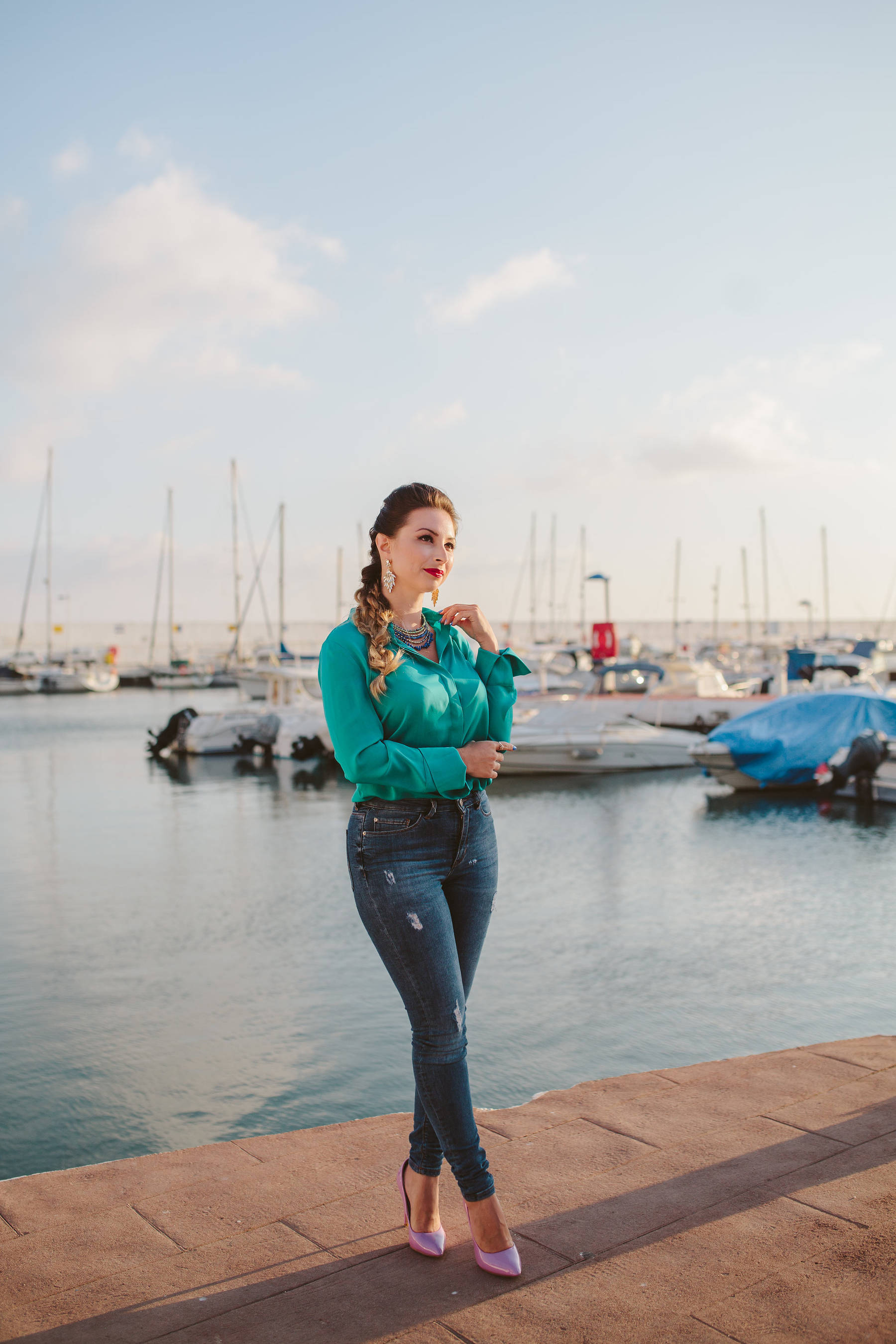 Portrait photo session in the Centre of Marbella