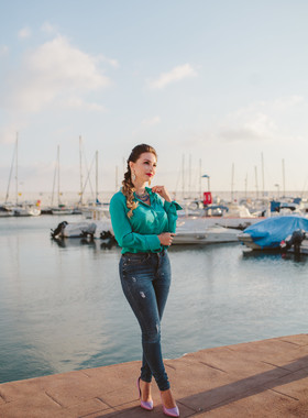 Portrait photo session in the Centre of Marbella